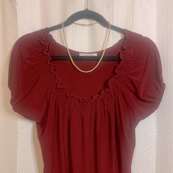 Gold Fine Braided Chain Necklace - Picture 3 of 14